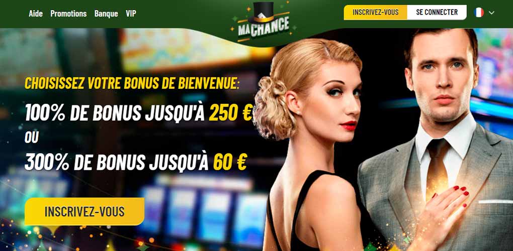 ma chance casino homme femmme